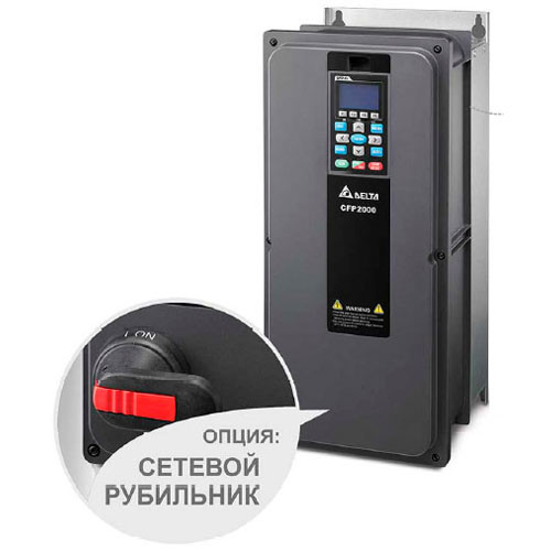 Преобразователь частоты DELTA ELECTRONICS VFD007FP4EA 52S Преобразователи частоты #1