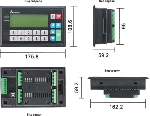 DELTA ELECTRONICS VFD001L21A Преобразователи частоты #3